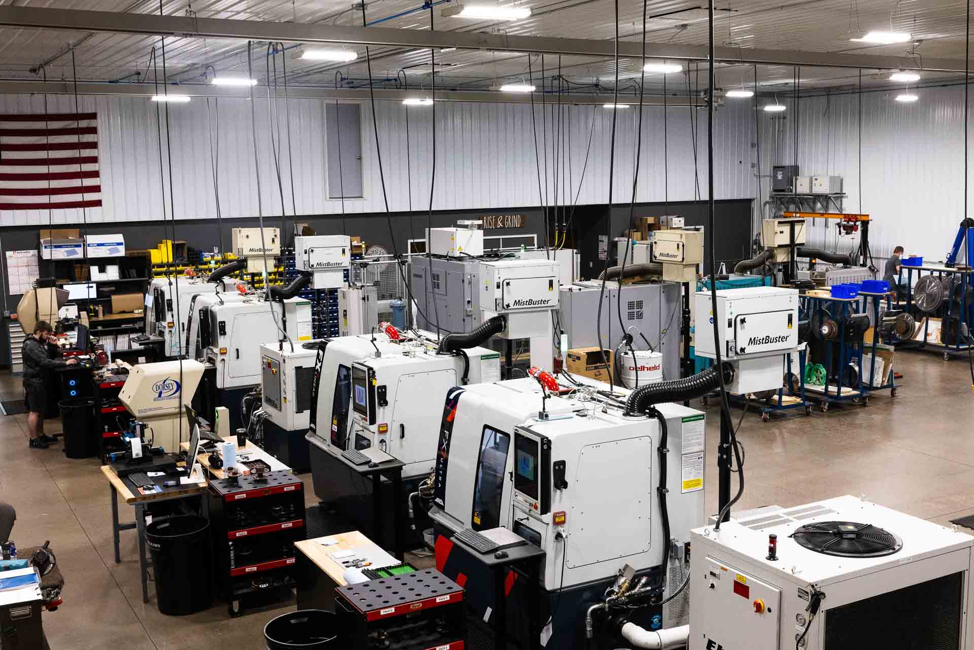 SGSI Shop Floor — ANCA FX7 Machines